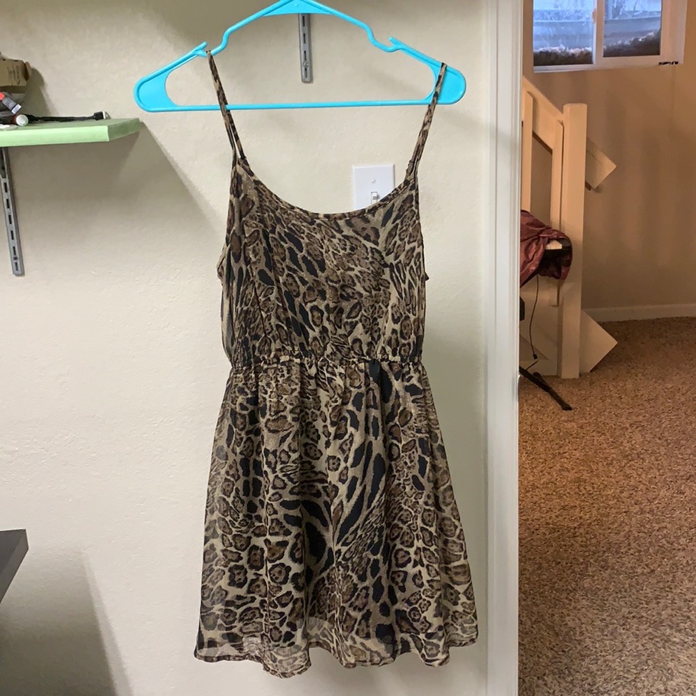 Forever 21 Leopard Dress